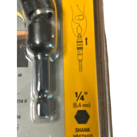 Dewalt Power Tool Impact Bit Holder Pivoting Metal Home Garage Magnetic - Picture 3 of 9